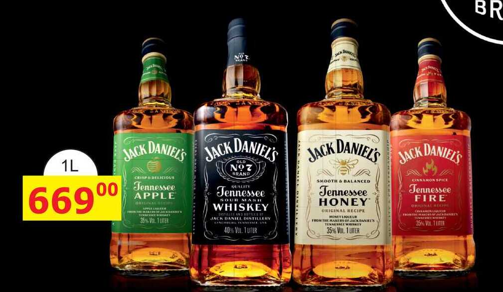 Jack Daniel's Tennessee Whiskey 1l