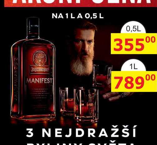 Jagermeister MANIFEST 0,5l