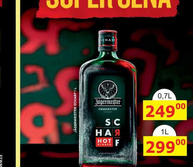 Jägermeister SCHARF 0,7L