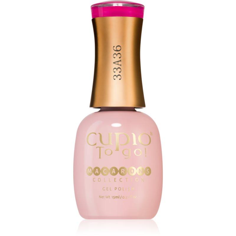 Cupio To Go! Macarons gelový lak na nehty s použitím UV/LED lampy odstín Berry Punch 15 ml