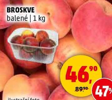 BROSKVE balené, 1 kg 