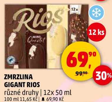 ZMRZLINA GIGANT RIOS, 12 ks 