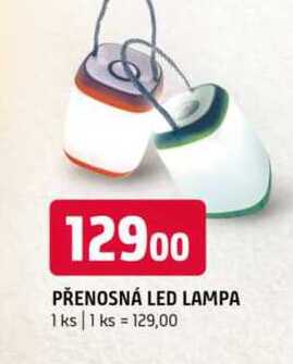 Přenosná led lampa