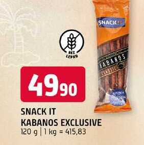 Snack it kabanos exclusive 120g