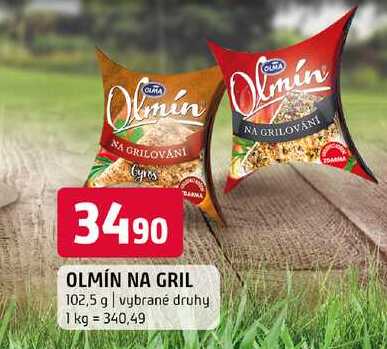 Olmín na gril 102,5 g