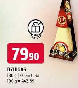 DŽIUGAS 180 g 40% tuku 