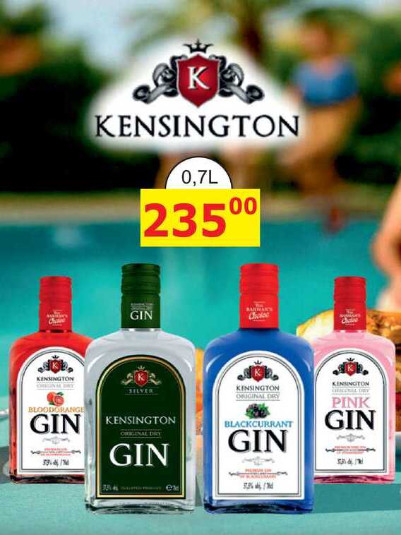 KENSINGTON ORIGINAL DRY GIN 0,7l