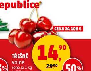 TŘEŠNĚ, 100 g