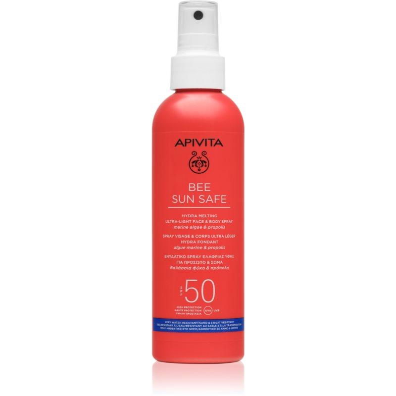 Apivita Bee Sun Safe Hydra Melting Ultra-Light Spray SPF50 ochranné opalovací mléko ve spreji SPF 50 200 ml