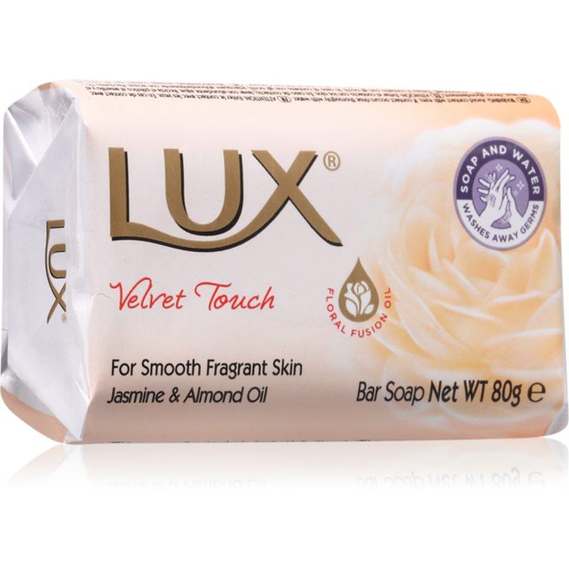 Lux Velvet Touch tuhé mýdlo 80 g