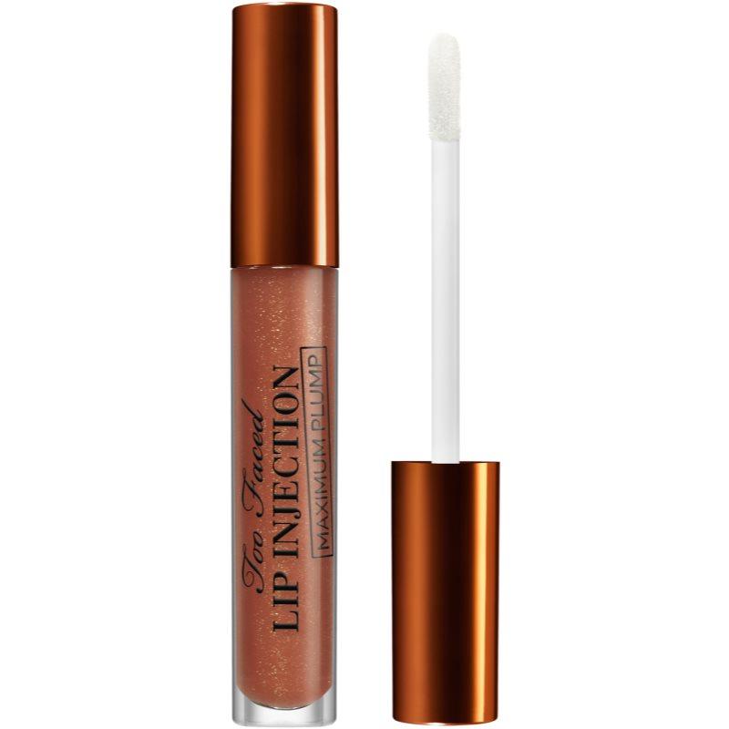 Too Faced Lip Injection Maximum Plump dlouhotrvající lesk na rty pro extra objem odstín Caramel Apple 4 g