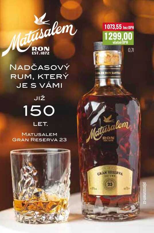 MATUSALEM GRAN RESERVA 23 0,7l