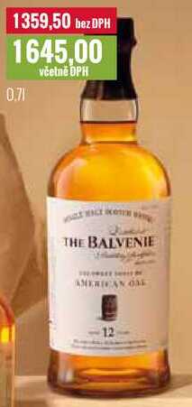 THE BALVENIE 0,7l