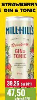 STRAWBERRY GIN & TONIC 250ml