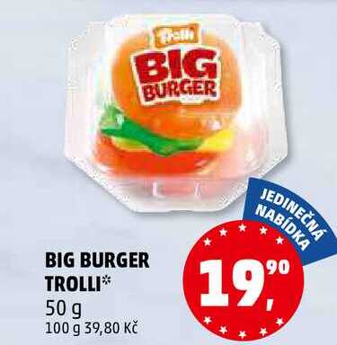 BIG BURGER TROLLI, 50 g 