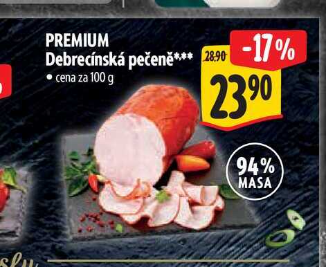PREMIUM Debrecínská pečeně 100 g