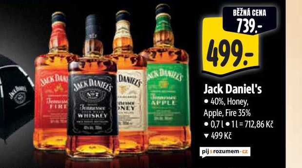   Jack Daniel's 0,7 l 
