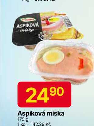 Aspiková miska 175 g