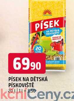 Písek na dětská pískoviště 20l