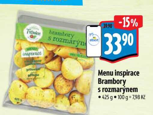  0 Menu inspirace Brambory s rozmarýnem 425 g  