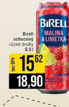 Birell ochucený různé druhy 0,5l