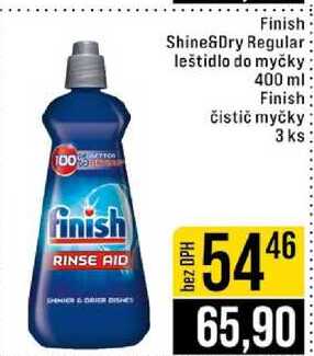 Finish Shine&Dry Regular leštidlo do myčky 400 ml 