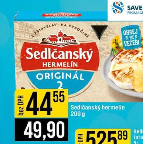 Sedlčanský hermelín 200 g 