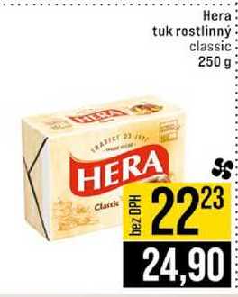 Hera tuk rostlinný classic 250 g  v akci