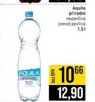 Aquila přírodní neperlivá jemně perlivá 1,5l