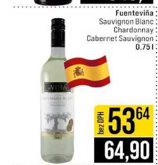 Fuenteviña Sauvignon Blanc Chardonnay Cabernet Sauvignon 0,75l