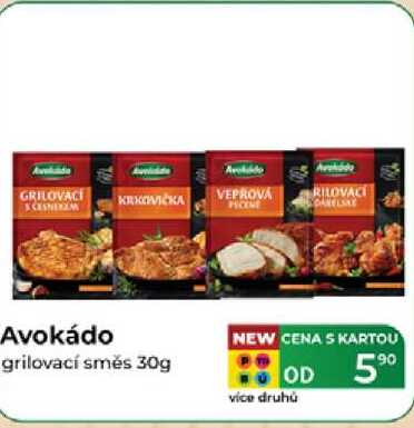 Avokádo grilovací směs 30g 