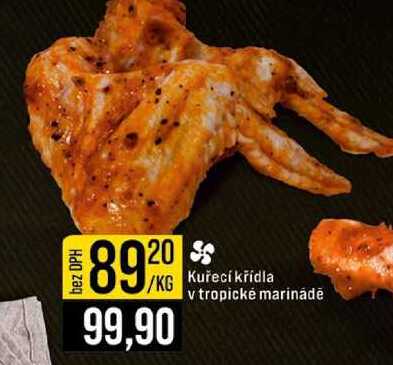 Kuřecí křídla v tropické marinádě 1kg