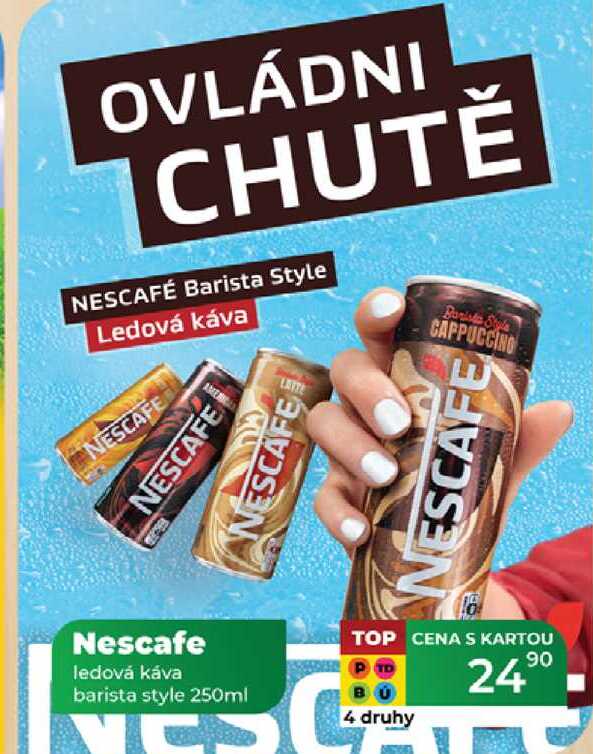 Nescafe ledová káva barista style 250ml  