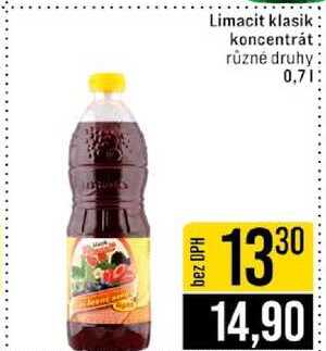 Limacit klasik koncentrát různé druhy 0,7l