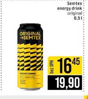 Semtex energy drink original 0.5l