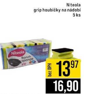Niteola grip houbičky na nádobí 5 ks 