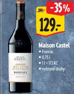 Maison Castel, 0,75 l
