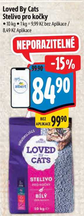 Loved By Cats Stelivo pro kočky, 10 kg 
