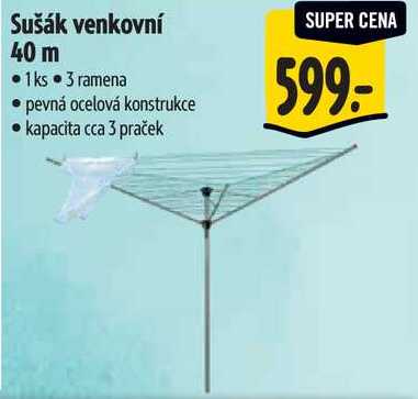 Sušák venkovní 40 m