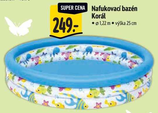 Nafukovací bazén Korál 