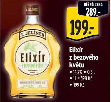 Elixír z bezového květu, 0,5 l
