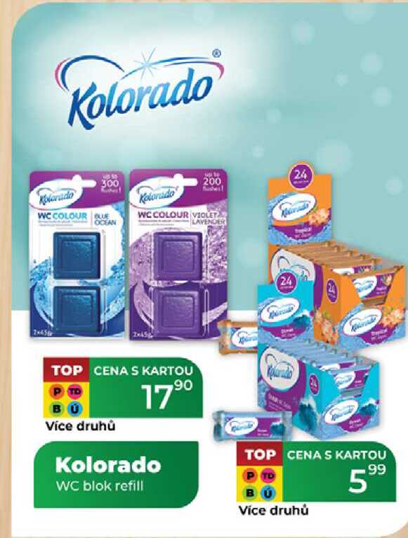 Kolorado WC blok refill  