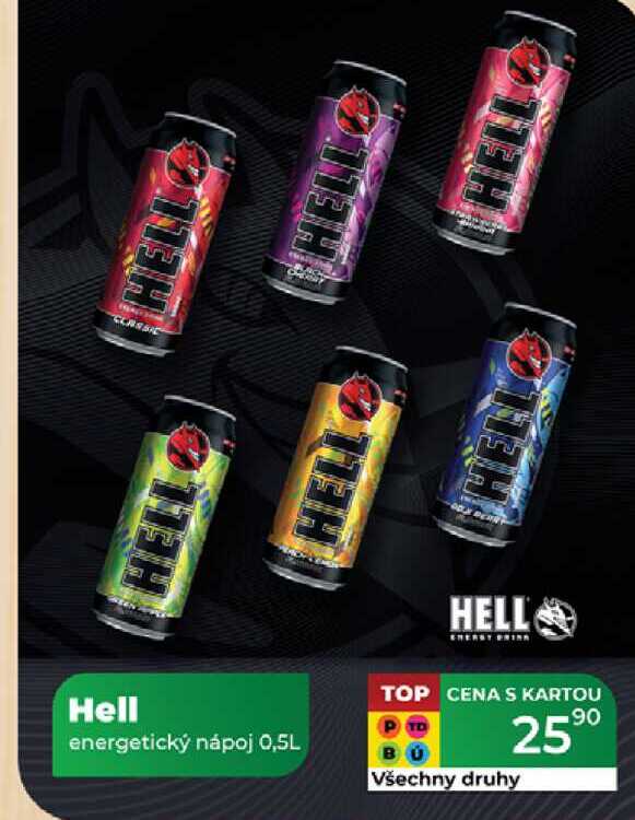 Hell energetický nápoj 0,5L 