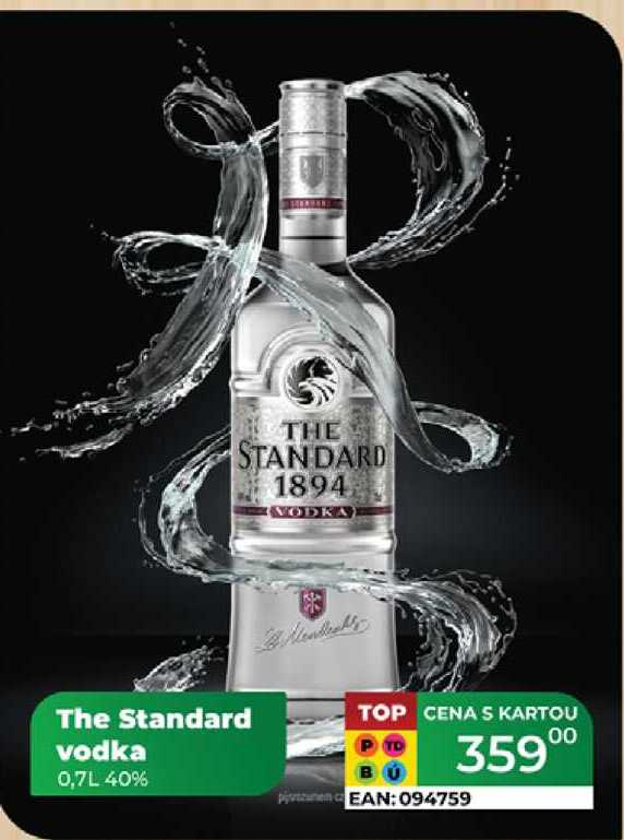 The Standard B Mendent's vodka 0,7L 40%  
