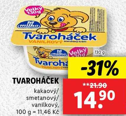 TVAROHÁČEK, 130 g