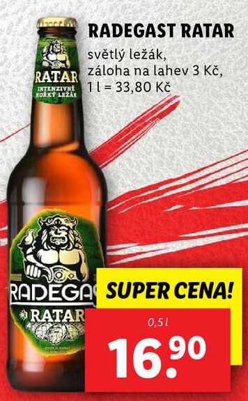 RADEGAST RATAR, 0,5 l