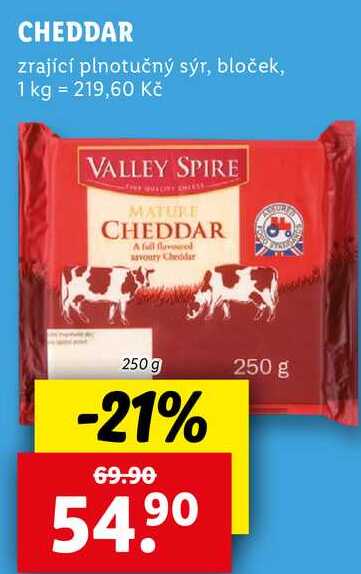 CHEDDAR, 250 g
