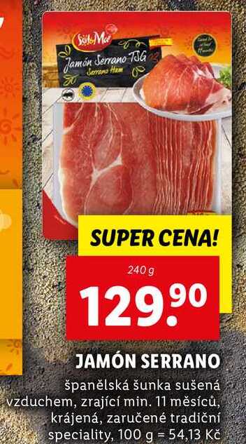 JAMÓN SERRANO, 240 g