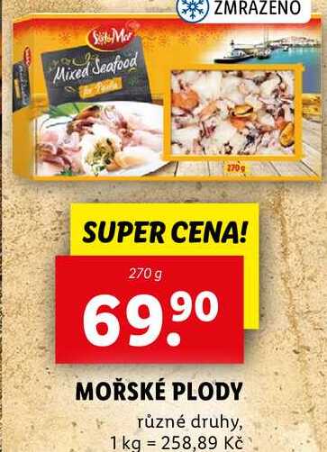 MOŘSKÉ PLODY, 270 g