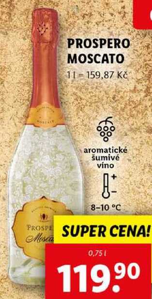 PROSPERO MOSCATO, 0,75 l